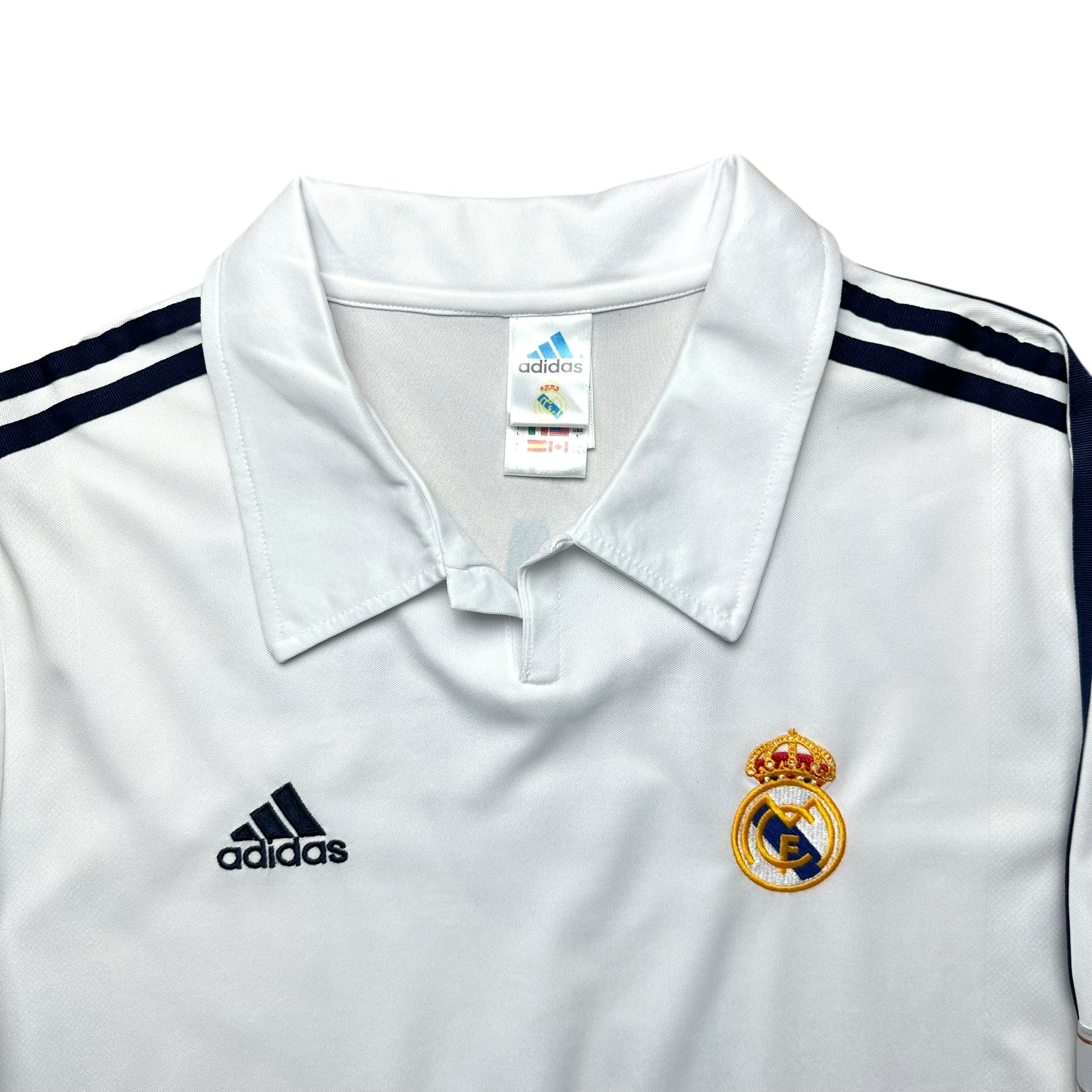 Real Madrid 2002-03 European Home Shirt (L) Zidane #5